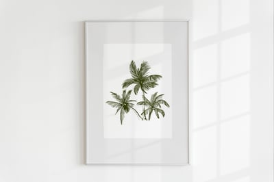 صورة لوحة جدارية نخله ‎21x30 سم‏
