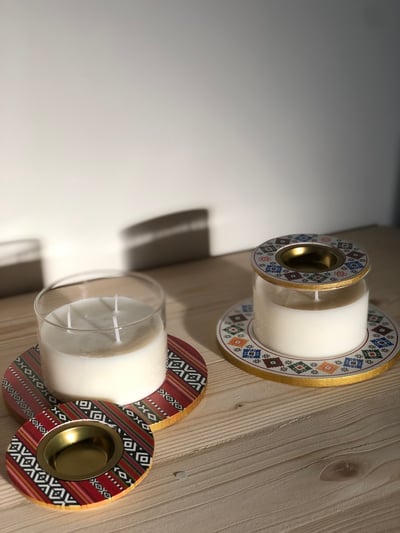 صورة شمعة تراثية ليوم التأسيس 