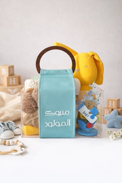 صورة بوكس هدية مواليد – تشكيلة شتوية فاخرة