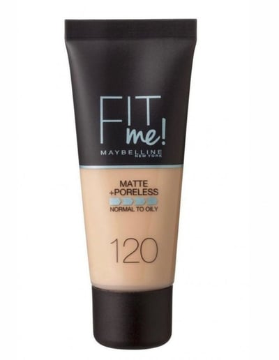 صورة Maybelline Fit Me Foundation Matte +Poreless 120 Classic Ivory 30ml