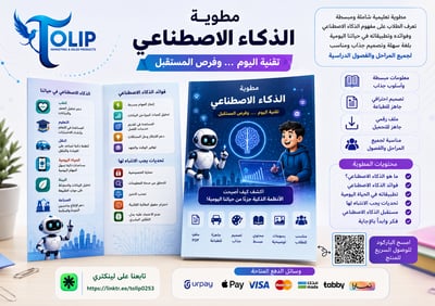 صورة مطوية عن الذكاء الأصطناعي
