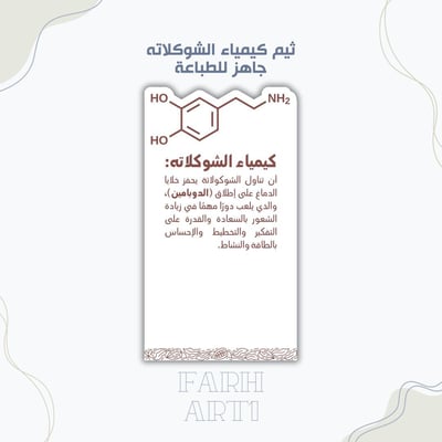 صورة ثيم كيمياء الشوكولاته 