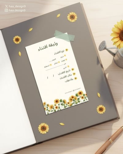 صورة وثيقة اقتناء 5