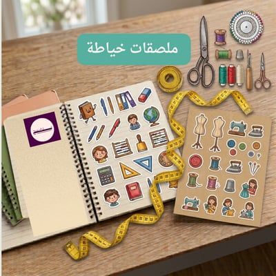 صورة  ملصقات خياطة و أزياء قابلة للطباعة✔ 