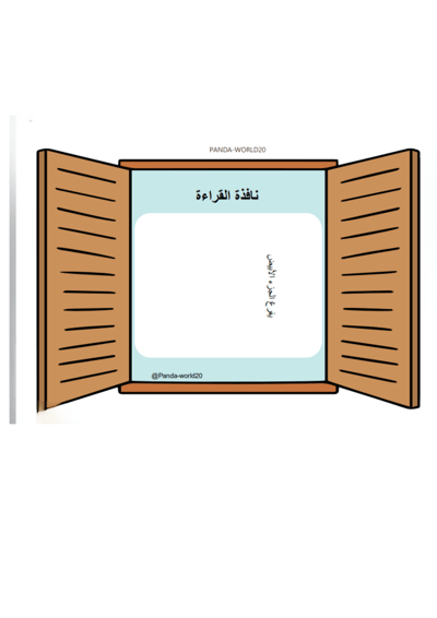 صورة استراتيجية نافذة القراءة 