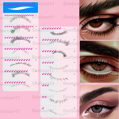 صورة 16 فرشة لرسم ( الرموش ) 