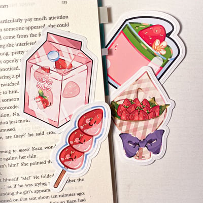 صورة ملصقات الفراولة - Strawberry Sticker Pack