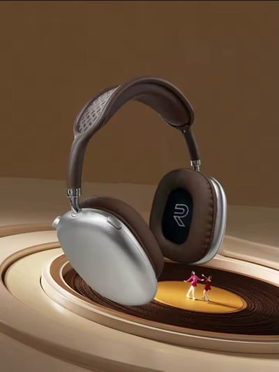 صورة جيري 5.3 سماعة رأس لاسلكية، HIFI360 °   صوت بانورامي، زر مفتاح دوار، سماعة رأس لاسلكية للألعاب 
