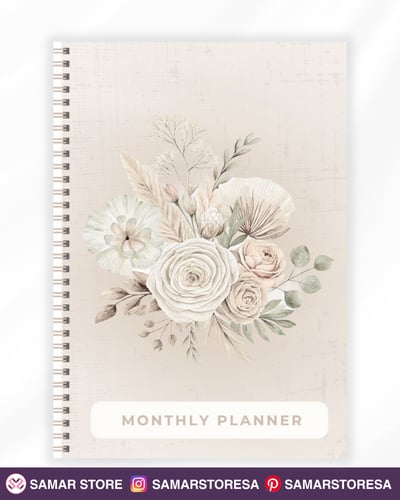 صورة Monthly planner