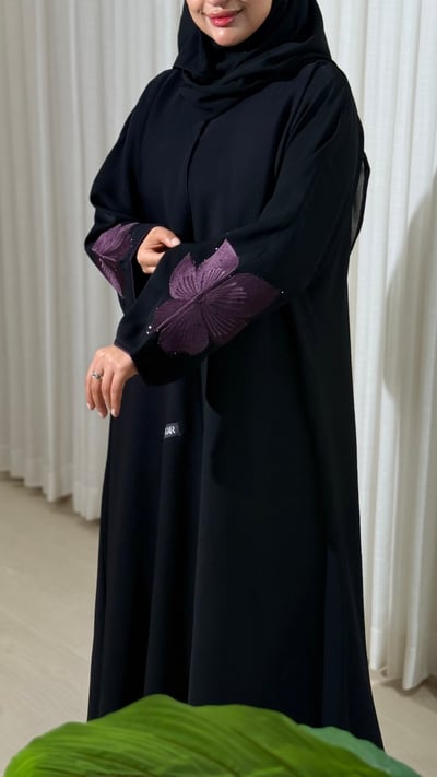 صورة عباية ورد 