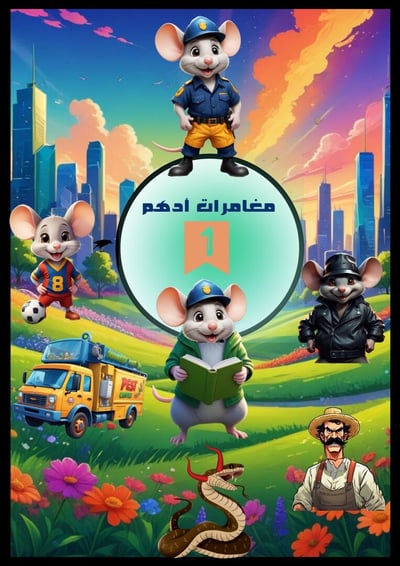 صورة مغامرات أدهم الجزء الأول 