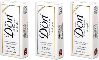 صورة عطر دون الفرنسي 6م 3 عبوات