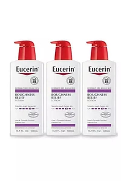 صورة Eucerin لوشن تخفيف خشونة البشرة 16.9 أونصة (500 مل) (عبوة من 3 قطع)
