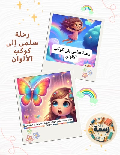 صورة رحلة سلمى إلى كوكب الألوان