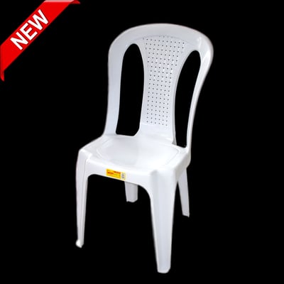 صورة كرسي بدون جوانب ( 6 قطع ) لون ابيض