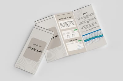 صورة مطوية رياضيات صف اول ثانوي فصل التبرير و البرهان الفصل الدراسي الاول