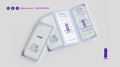 صورة مطوية  رياضيات اول ثانوي فصل التشابه الفصل الدراسي الثاني 