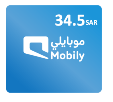 صورة كرت موبايلي 34.5 ريال