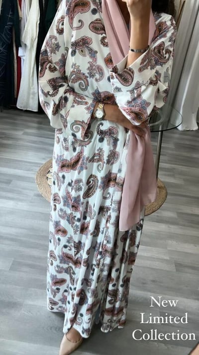 صورة عبايه قطن ٦