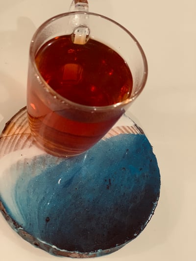 صورة قاعدة لون ازرق
