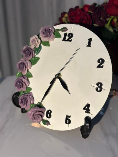 صورة ساعة بقاعده للمداخل