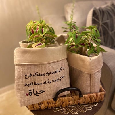 صورة سلة قماشية