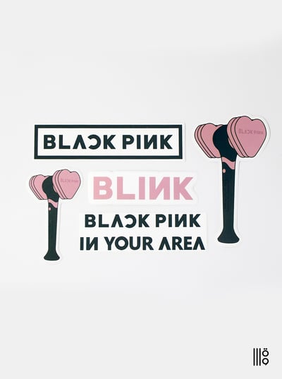 صورة ملصقات الفرقة الكورية بلاكبينك BLACKPINK 
