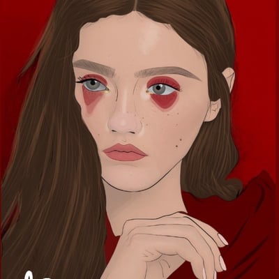 صورة رسمة رقمية جميلة 