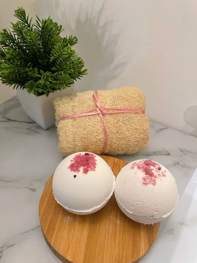 صورة باث بومب للاسترخاء وتصفية الجلد من التصبغات - bath bombs