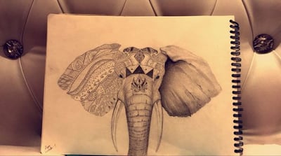 صورة رسم بقلم الرصاص