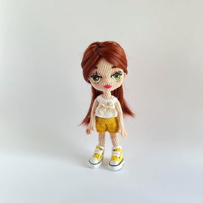 صورة دمية كروشيه جميله