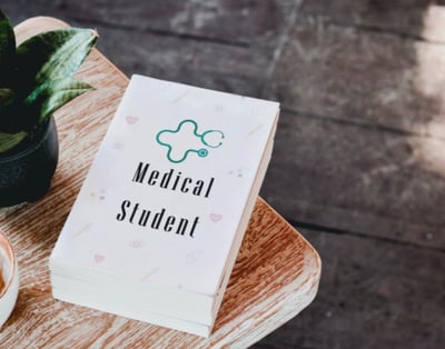 صورة دفتر طلاب الكليات الصحية (لكتابة الملاحظات والمحاضرات الجامعية)
