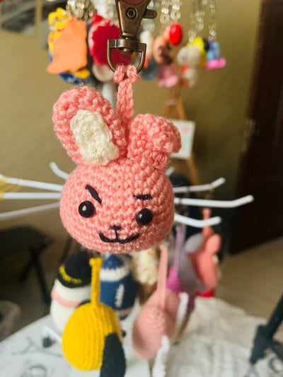 صورة ميدالية cooky كروشية