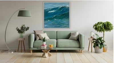 صورة لوحة: Upcoming wave