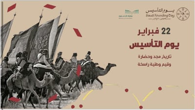 صورة عرض تقديمي ليوم التأسيس