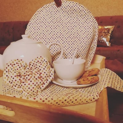 صورة طقم غطاء ابريق الشاي