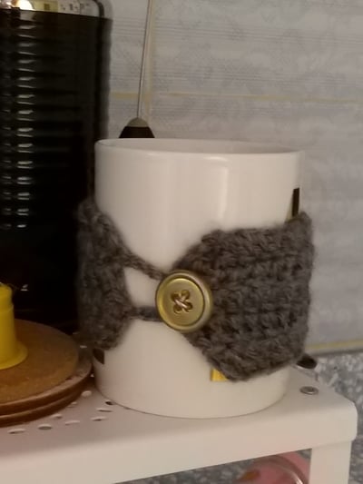 صورة Cup cozy غطاء الكوب من الصوف