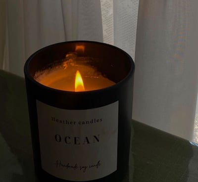 صورة شمعة OCEAN المحيط 