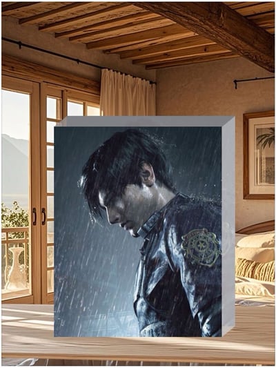 صورة لوحة زجاجية 3D