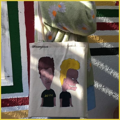 صورة حقيبة قماشية: بيفز آند بت-هيد - Beavis   Butthead 