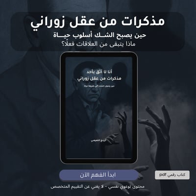 صورة مذكرات من عقل زوراني - كتاب رقمي توعوي (PDF)